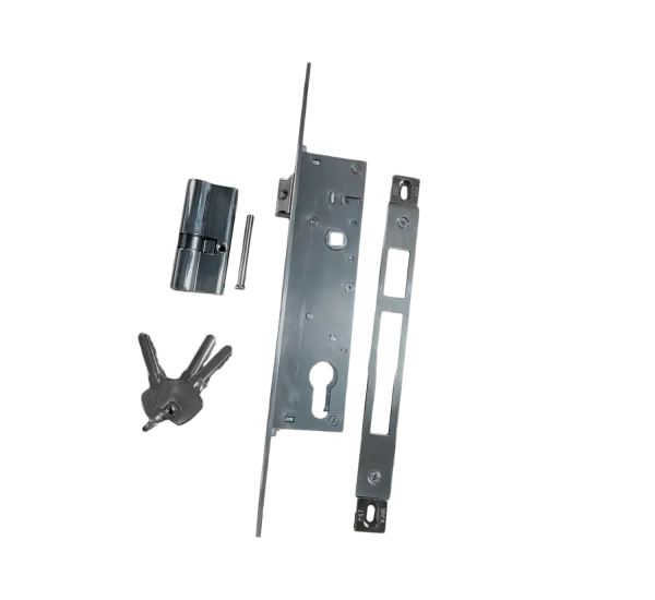Sliding door lock hook or latch engagement and keeper geometry